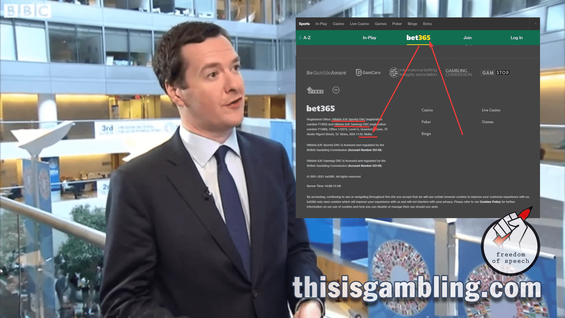 Why does the UK Gambling Commission issue licenses to offshores?
